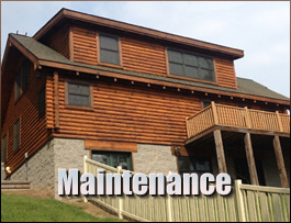  Mc Kenney, Virginia Log Home Maintenance